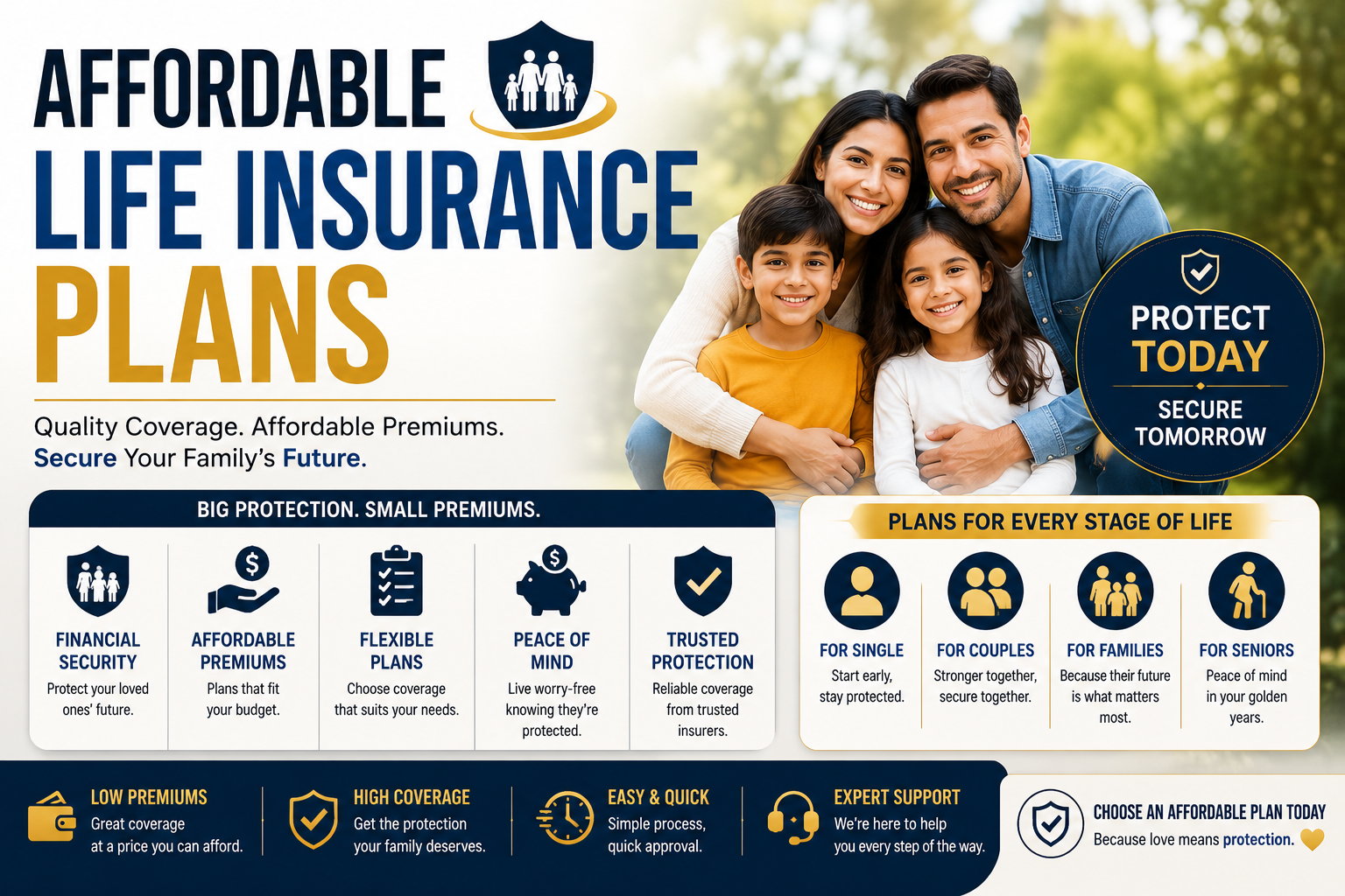 Affordable Life Insurance Plans